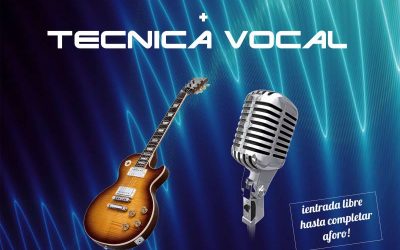 Concierto de Guitarra eléctrica y técnica vocal